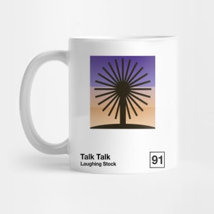 Laughing Stock / Minimalist Style Graphic Artwork Design Mug